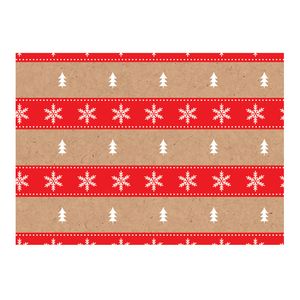 Papel Kraft Para Envoltura Navidad Rollo C/2 Dipak 0224-0323