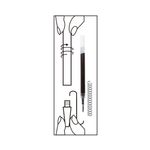 REPUESTO PARA BOLIGRAFO  SARASA GRAND JLV AZUL BLT CON 2