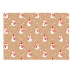 PAPEL KRAFT PARA ENVOLTURA NAVIDAD ROLLO C/2 DIPAK