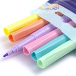 MARCADOR BASE AGUA DELG C/6 MARKANA TWIST PASTEL