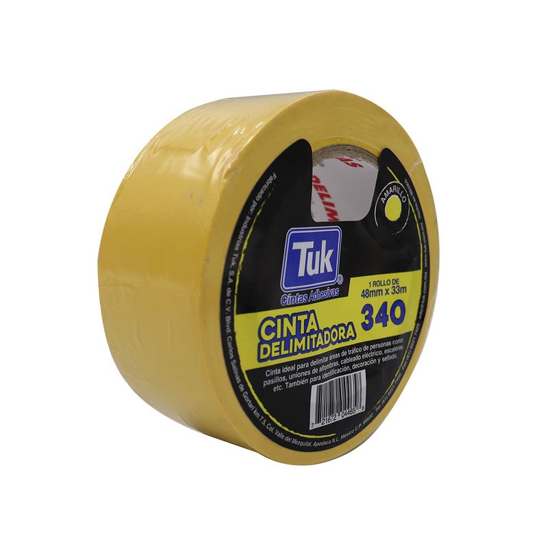 CINTA DELIMITADORA DE AREA 340 48X33M AMARILLO