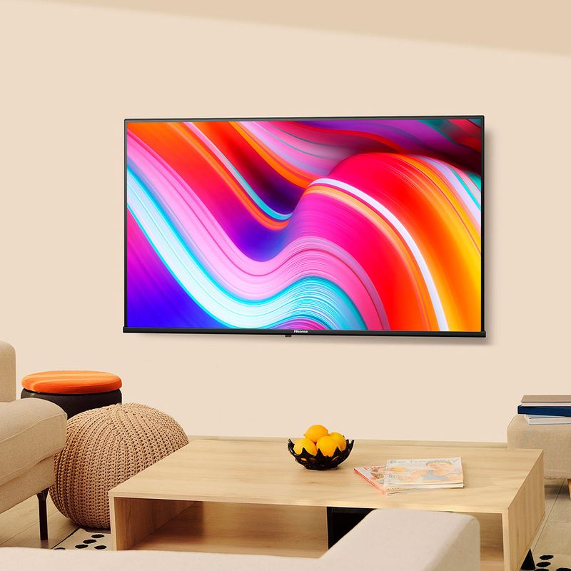 PANTALLA LED HISENSE A4K 40" FHD (1920 X 1080), SMART TV VIDAA, WI-FI, 2 HDMI, 1 USB