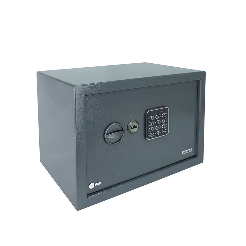 CAJA FUERTE ELECTRONICA GRIS 35CMX25CMX25CM