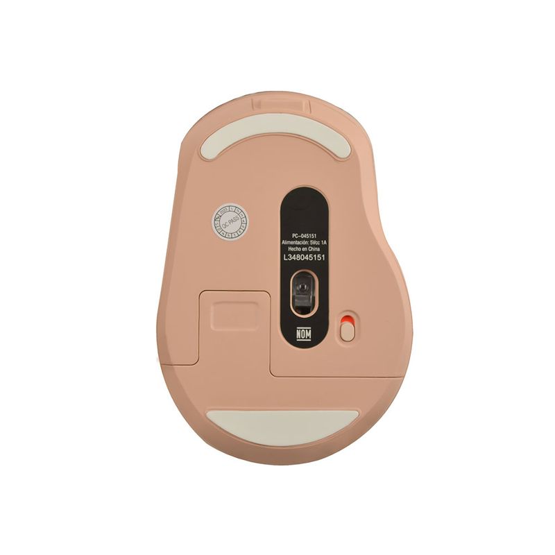 MOUSE INALAMBRICO RECARGABLE SILENCIOSO CLIX NUDE