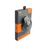 MOUSE INALAMBRICO RECARGABLE SILENCIOSO CLIX NEGRO