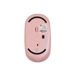 RATÓN INALAMBRICO SILENCIOSO WHISPER CON RECEPTOR DOBLE, ROSA
