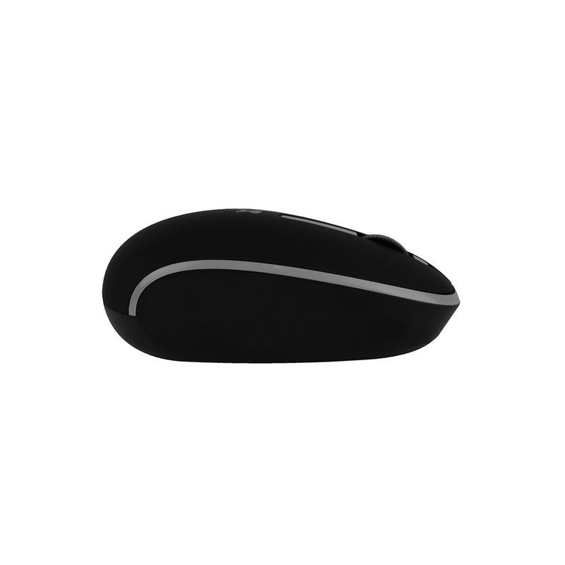 RATÓN INALAMBRICO SILENCIOSO CON RECEPTOR DOBLE WHISPER NEGRO