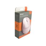 RATÓN INALAMBRICO SILENCIOSO WHISPER CON RECEPTOR DOBLE, ROSA