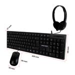 KIT ALAMBRICO TECLADO, MOUSE & DIADEMA 3 EN 1