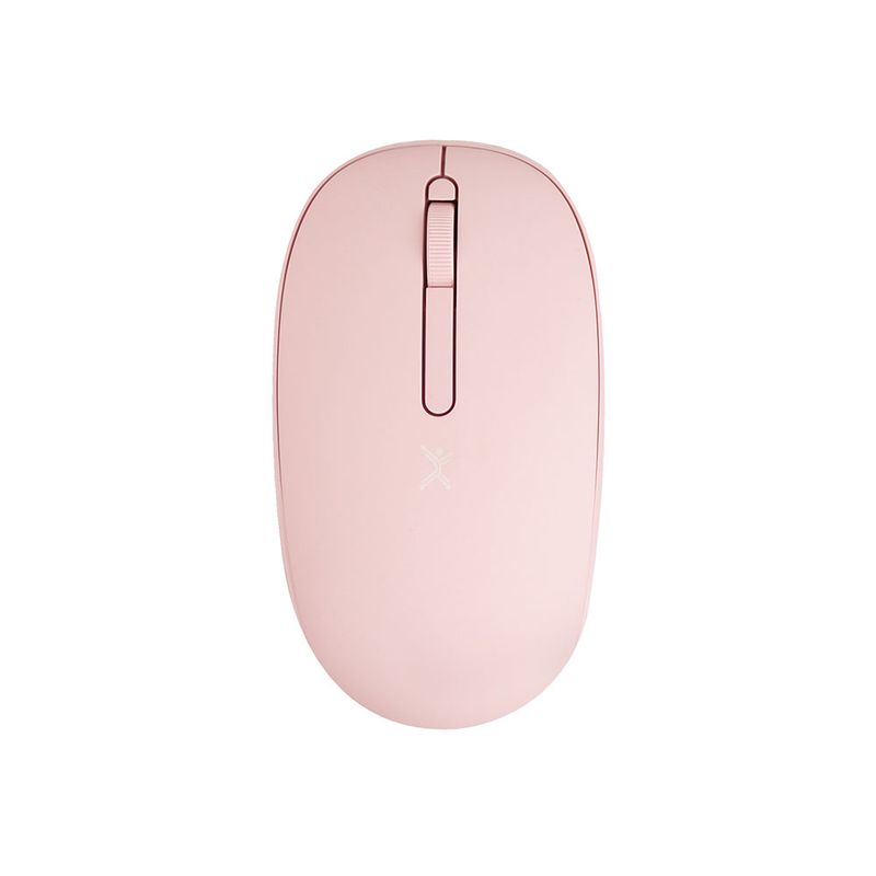 RATÓN INALAMBRICO SILENCIOSO WHISPER CON RECEPTOR DOBLE, ROSA