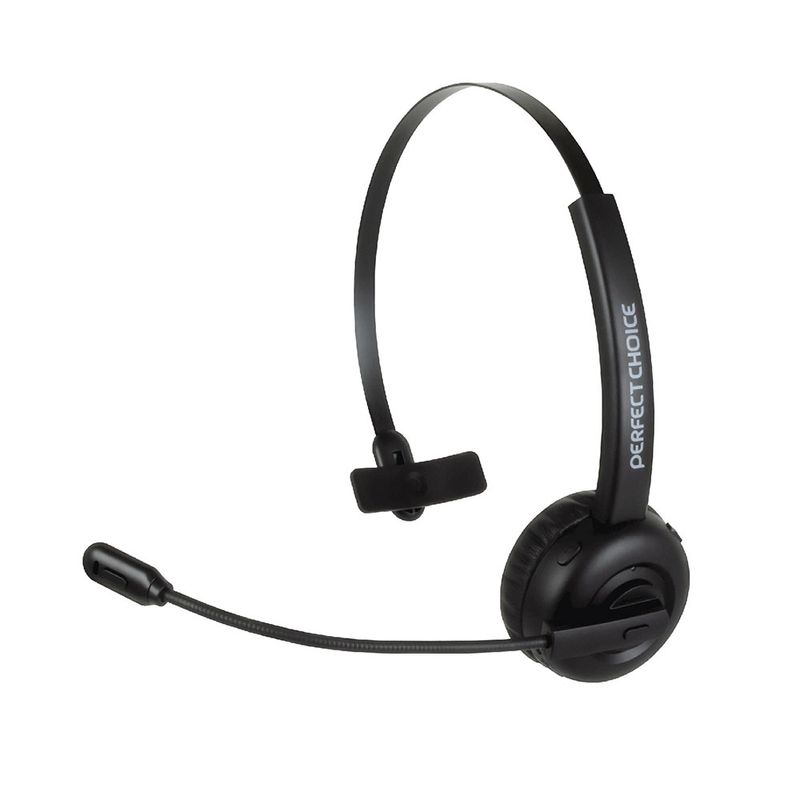 AUDIFONOS DIADEMA CON MICROFONO INALAMBRICO MONOAURAL