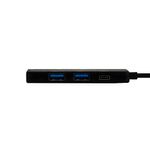 HUB PERFECT CHOICE USB-C 3 EN 1, USB-A 30 / USB-A 20 / USB-C