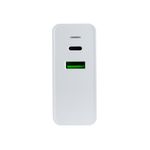 CARGADOR DE PARED USB TIPO-C & USB TIPO-A, 65W CARGA RÁPIDA