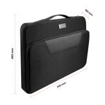PORTAFOLIO SILHOUETTE P/LAPTOP 156", NEGRO