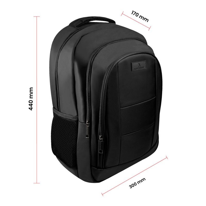MOCHILA BACKPACK COMFORT P/LAPTOP 156" - 17", NEGRO