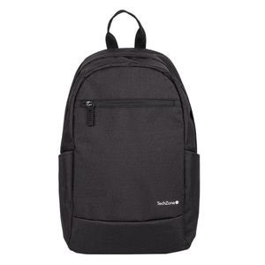 Mochila Back Pack Techzone Easy Lite P/ Laptop 15.6" Negro Tzlbp15