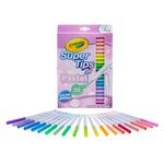 PLUMONES SUPER TIPS JR PASTEL CON 20