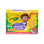 PINTURA TÉMPERA LAVABLE 59 ML CON 6 BOTES CRAYOLA