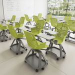SILLA DE CAPACITACION CON RUEDAS BLOW