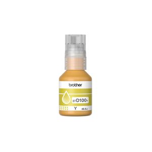 Botella De Tinta Brother Btd100Y Amarillo Btd100Y