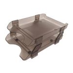 42829 - CHAROLA SABLON 2 NIVELES CARTA HUMO