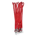 CORDON PLANO PARA GAFETE ROJO PQT CON 10PZAS