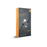 CABLE USB A USB TIPO C 1M NEGRO/GRIS CARGA ULTRA RAPIDA