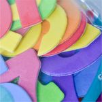 FIGURAS DE FOAMY CON ADHESIVO NUMEROS C/77 PIEZAS