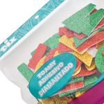 FIGURAS DE FOAMY DIAMANTADO CON ADHESIVO LETRAS C/38 PIEZAS