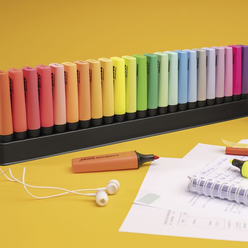 MARCATEXTOS STABILO BOSS COLOR PASTEL C/23