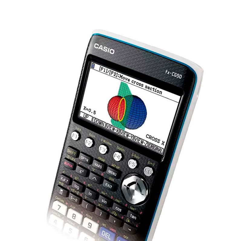 CALCULADORA GRAFICADORA FX-CG50 2900 FUNCIONES 10+2DIG