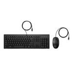 KIT TECLADO Y MOUSE ALAMBRICO OPTICO HP225