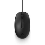 MOUSE ALAMBRICO HP 125 NEGRO USB