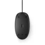 MOUSE ALAMBRICO HP 125 NEGRO USB