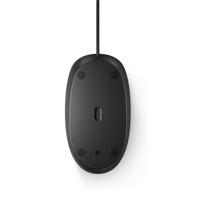 MOUSE ALAMBRICO HP 125 NEGRO USB