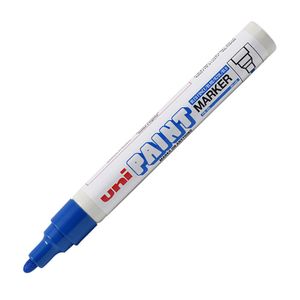 Marcador Permanente Uni Paint Marker Azul Px-20 305.Px20Az