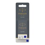 CARTUCHO PARA PLUMA FUENTE PARKER TINTA AZUL C/5 CART