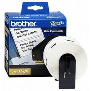 Etiquetas Brother Dk1209, Color Blanco Dk1209