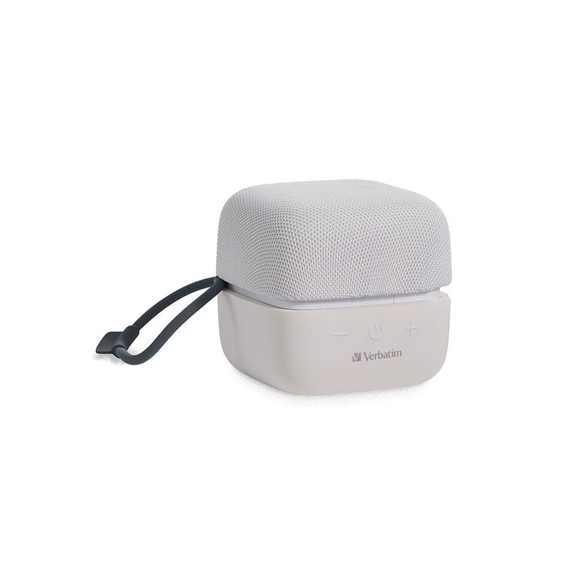 BOCINA BLUETOOTH CUBE VERBATIM BLANCA