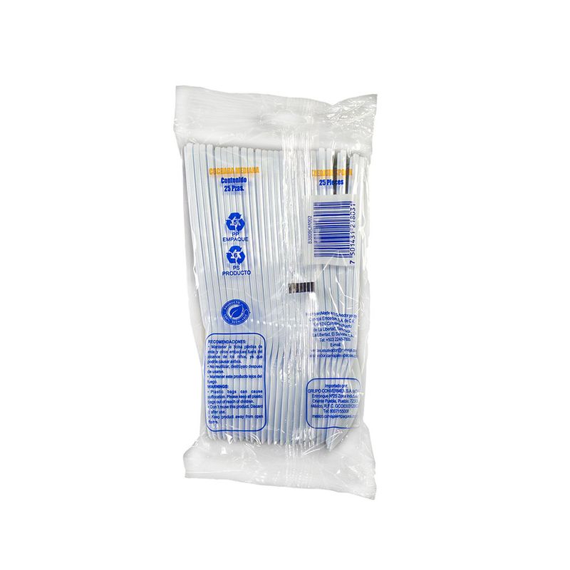 CUCHARA PASTELERA CONVERMEX BOLSA CON 25 PIEZAS