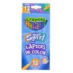 LAPICES DE COLOR 12L MULTICOLOR SWIRL CRAYOLA