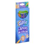 LAPICES DE COLOR 12L MULTICOLOR SWIRL CRAYOLA
