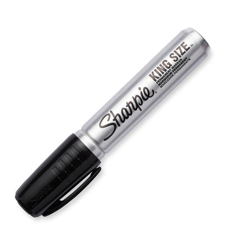 MARCADOR PERMANENTE GRUESO NEGRO SHARPIE KING SIZE