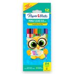 LAPICES-DE-COLOR-12-DOBLE-PUNTA-PAPER-MATE-3MM