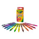 CRAYON REDONDO ESTANDAR CON 12 CRAYOLA