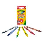 CRAYON REDONDO ESTANDAR CON 6 CRAYOLA