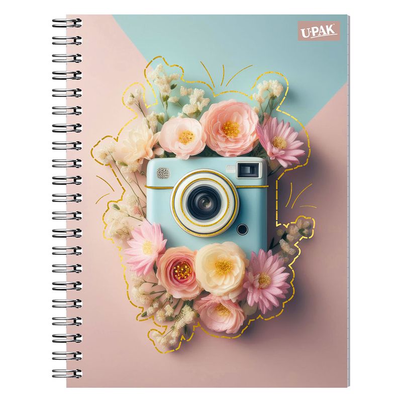 CUADERNO PROFESIONAL 100H RAYAS MOMENTOS FLORALES
