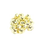 CASCABELES METALICOS ORO 18MM C/25 PZ PASCUA