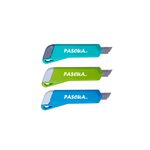 CUTTER NAVAJA MINI BOTE CON 30 PIEZAS PASCUA