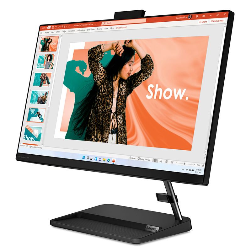 COMPUTADORA ALL IN ONE LENOVO IDEACENTER 3 24IAP7, CORE i5-13420H, 8GB RAM, 512GB SSD, 238 FHD, WIN11 HOME